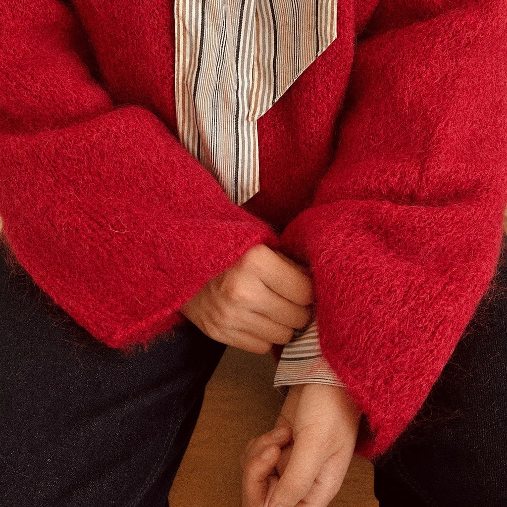 La Maille Brume Framboise