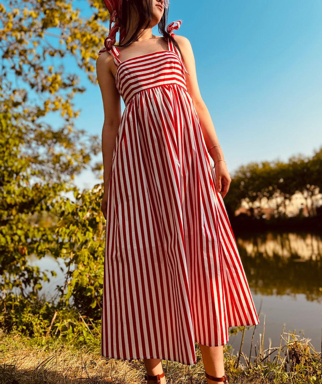 La Robe Suzanne Coquelicot